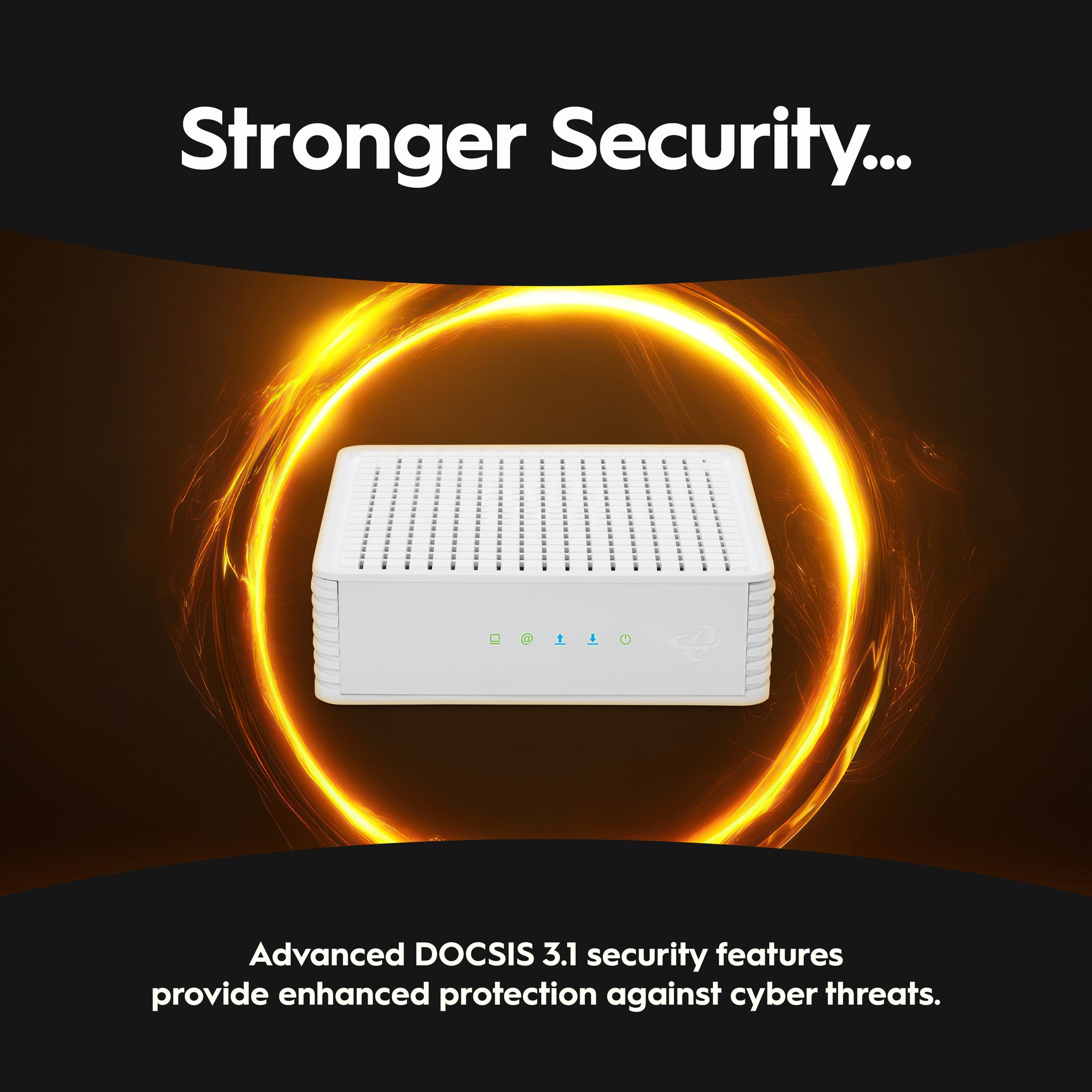 Hitron CODA DOCSIS 3.1 Gigabit Cable Modem for Xfinity®, Spectrum® & Cox®