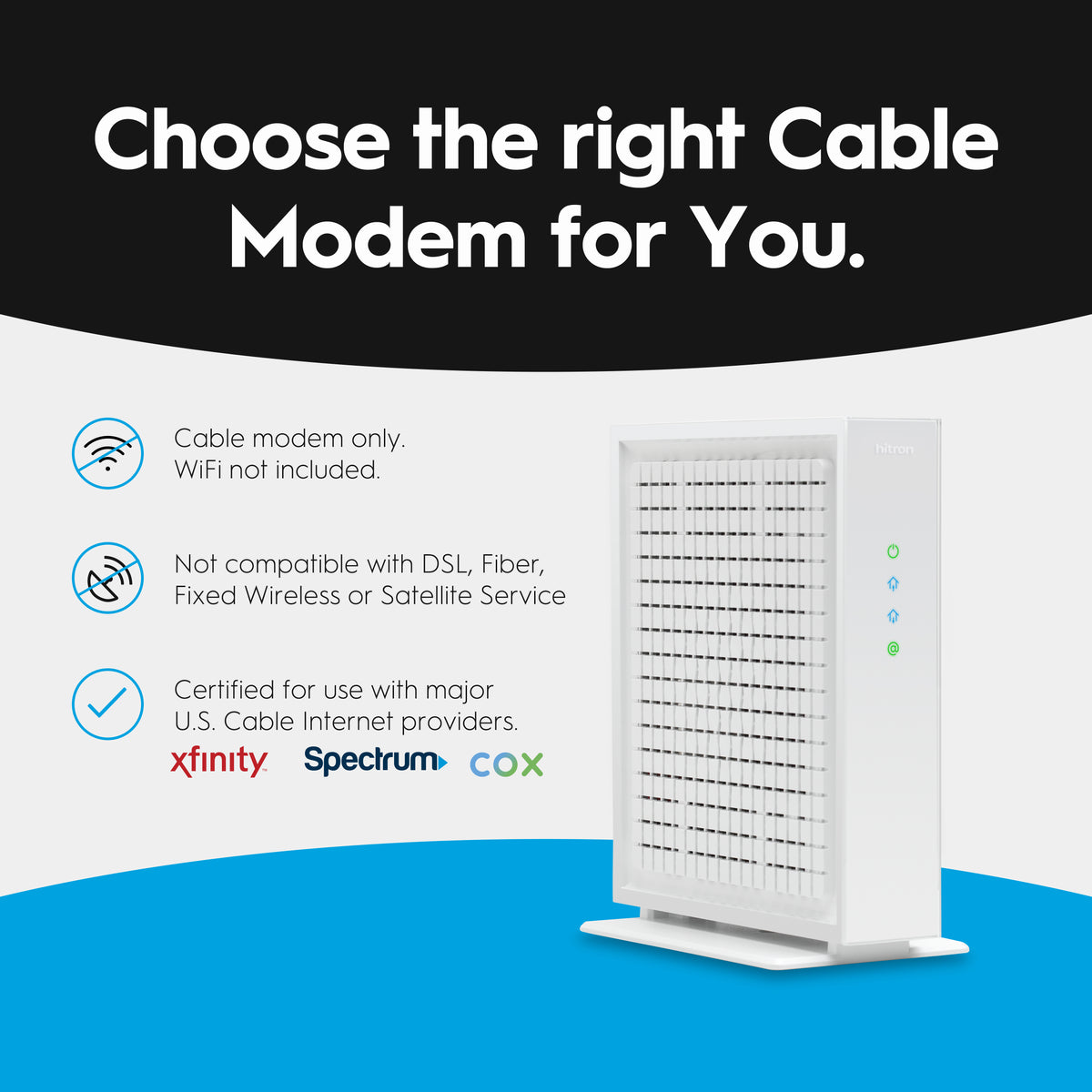 Multiport Modem Hitron CODA56 Multi-Gigabit DOCSIS 3.1 Cable Modem | Hitron ...