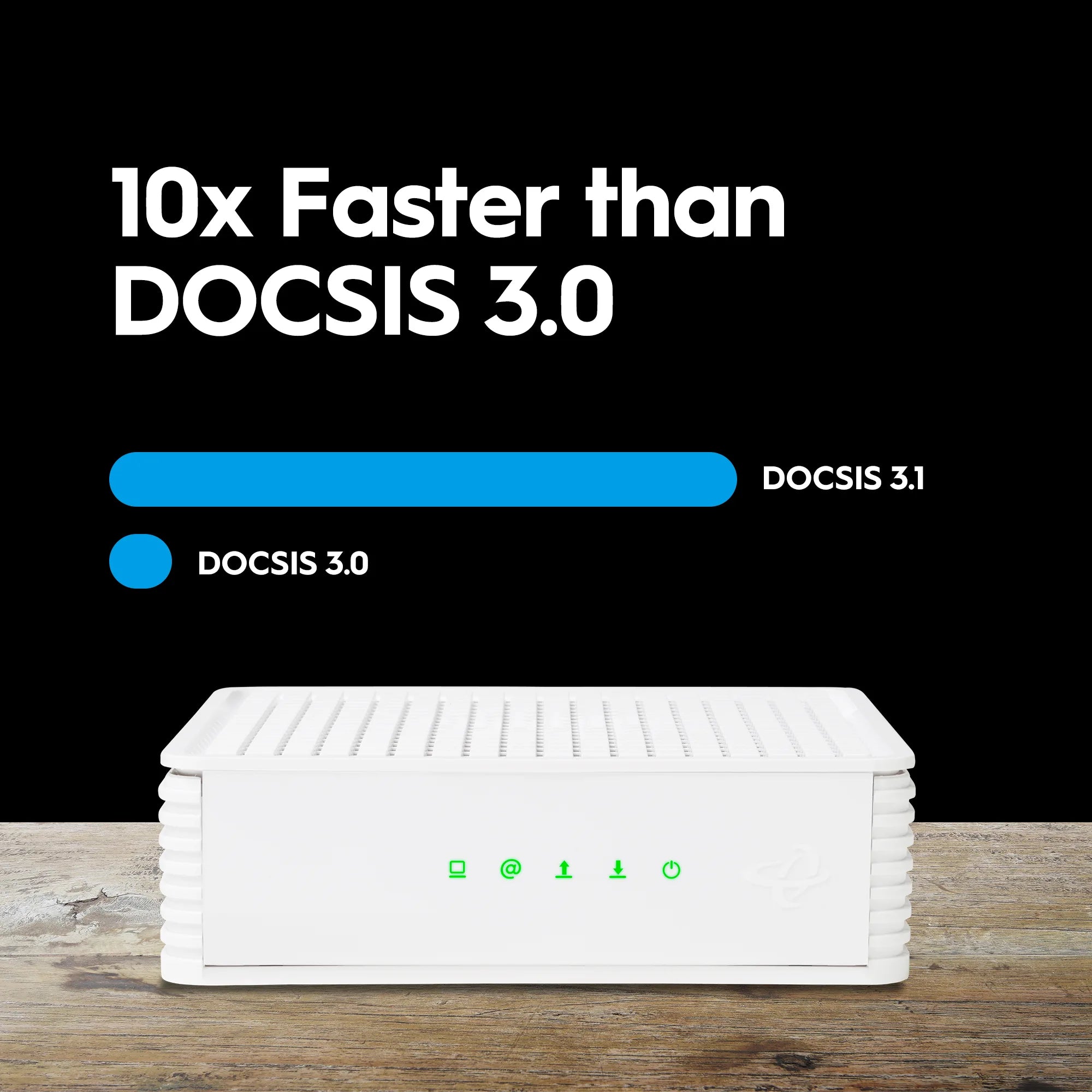 Hitron CODA DOCSIS 3.1 Modem | 1 Gbps Max Internet Speeds - Foto 8