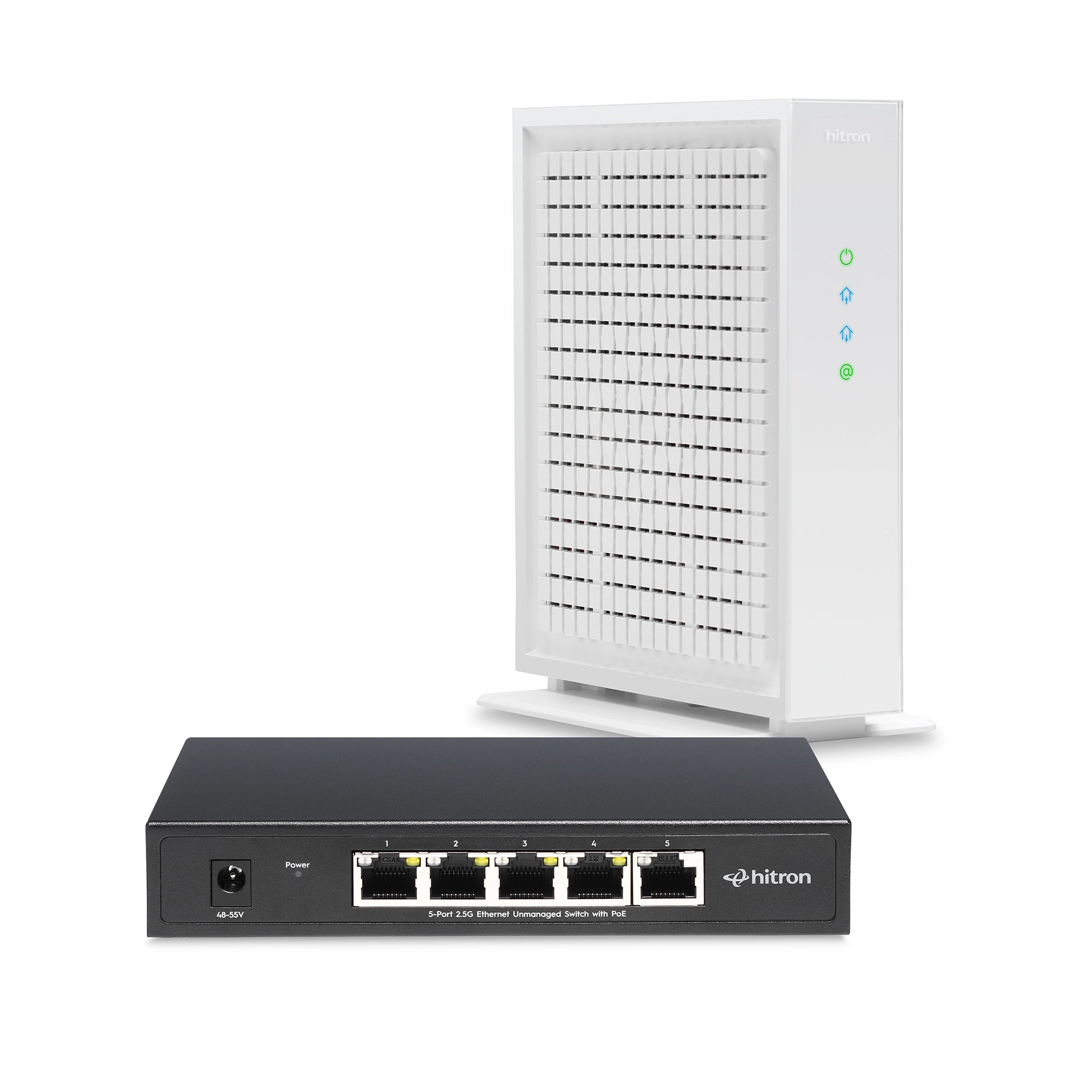 Hitron APEX2105 5-Port 2.5G PoE+ Unmanaged Ethernet Switch