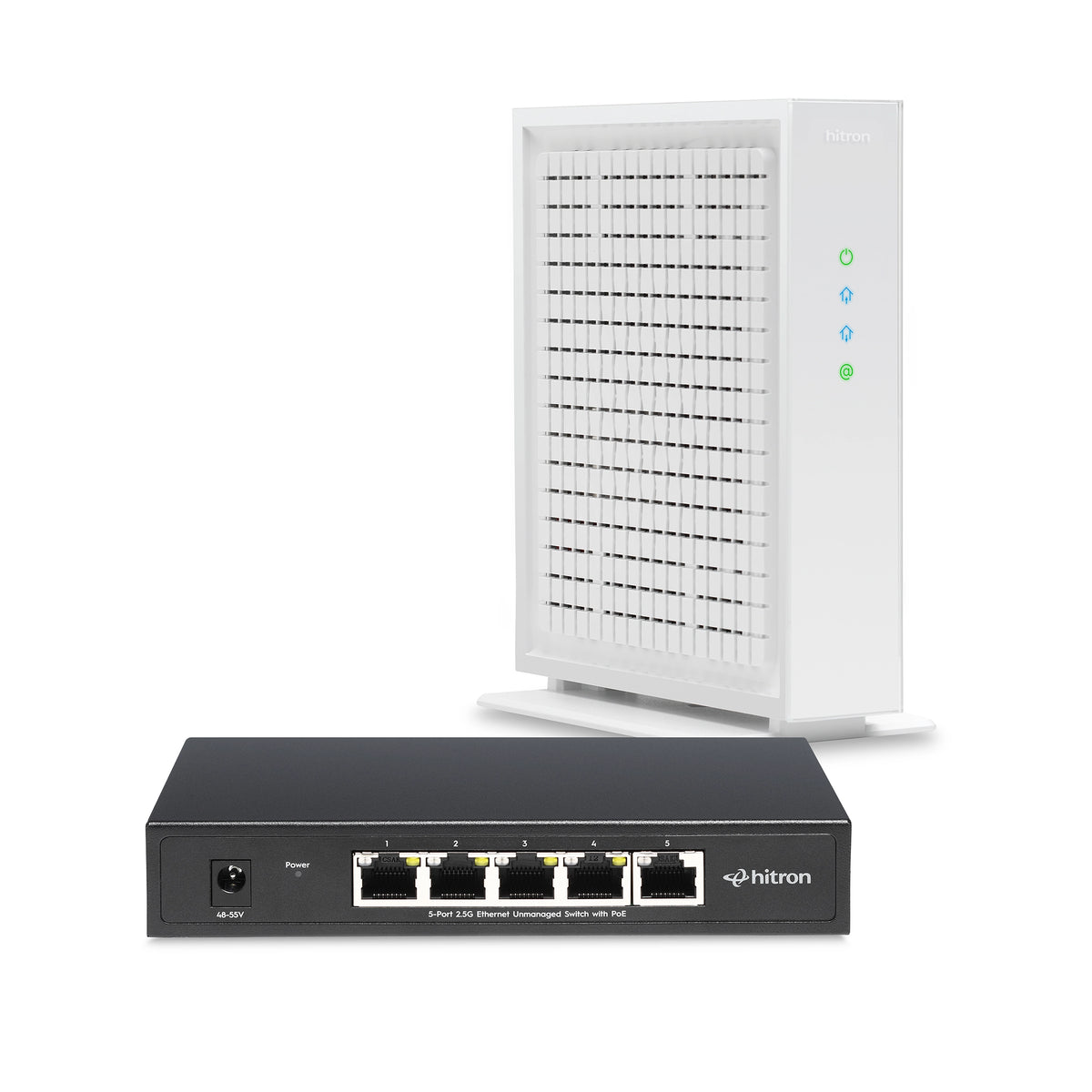 Hitron APEX2105 5-Port 2.5G PoE+ Unmanaged Ethernet Switch